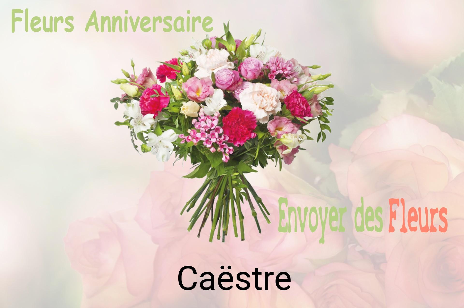 Bouquet de fleurs d’anniversaire livré à Caëstre